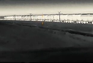 Воїни ГУР розтрощили російский потяг із паливом (відео)
