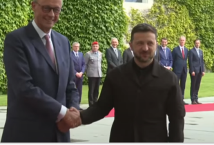 Зеленський розпочав робочий візит до Німеччини зі зустрічі з канцлером Мерцем