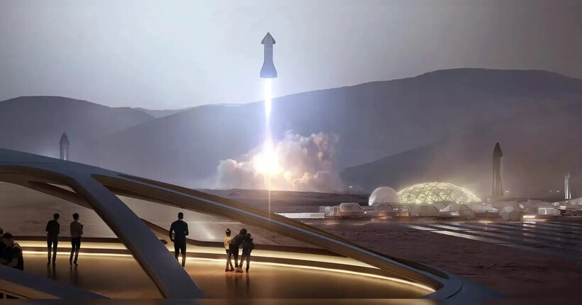 SpaceX знову випробувала Starship: ракета вибухнула над Індійським океаном (відео)