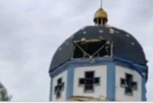 У Мирнограді російський удар пошкодив греко-католицький храм Петра і Павла