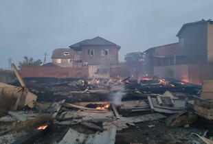 Нічна атака дронів на Одещину: горіла база відпочинку, пошкоджено будинки