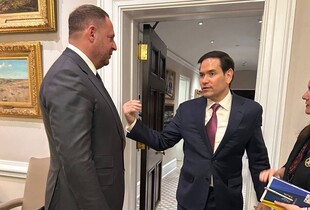 Єрмак зустрівся з Рубіо для обговорення підтримки України та подальших санкцій