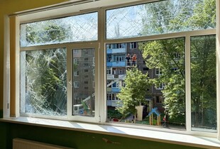 У Чернігові через атаку рф пошкоджено дитсадок та зникло світло