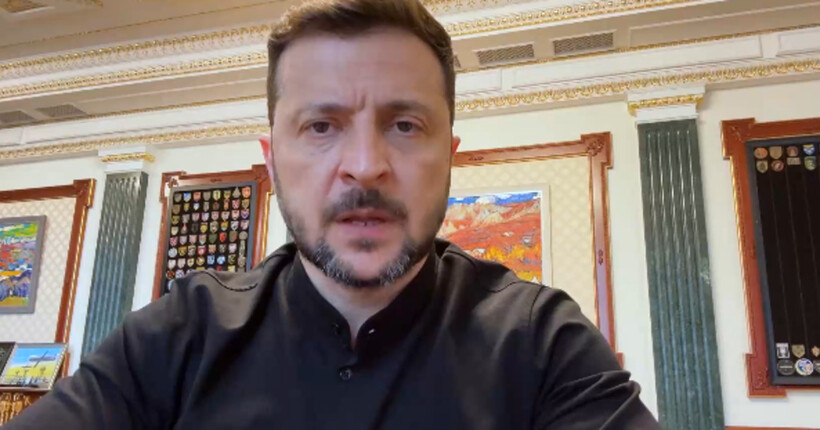 Масований обстріл України та тиск на рф: головне зі звернення Зеленського