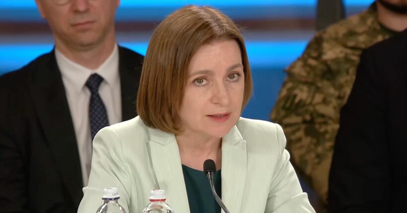 рф не зупиниться навіть на Молдові, якщо не зупинити її в Україні - Санду