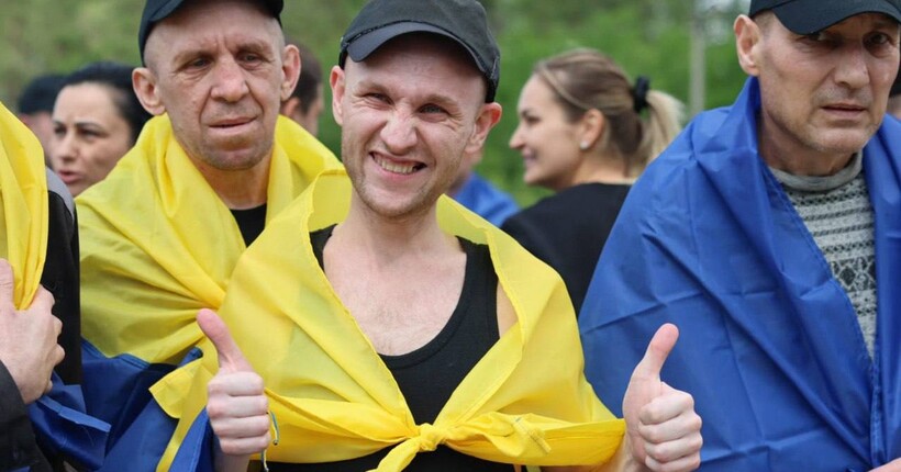 Серед звільнених з російського полону воїнів - захисники віком від 22 до 59 років