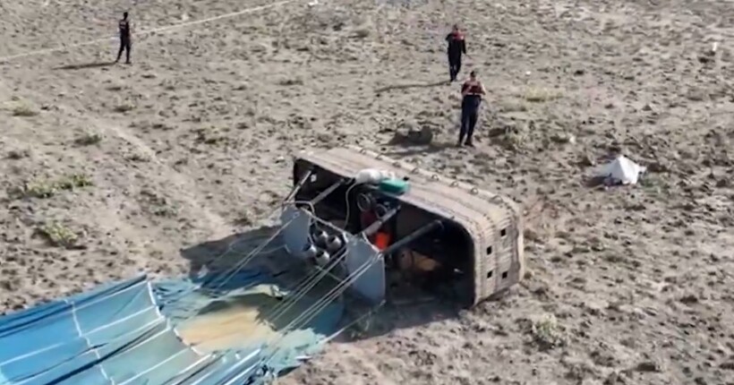 В Туреччині розбилися дві повітряні кулі з туристами: є загиблий, поранено 31 особу (відео)