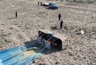 В Туреччині розбилися дві повітряні кулі з туристами: є загиблий, поранено 31 особу (відео)