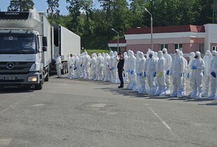 росія передала тіла своїх солдатів разом із полеглими українськими захисниками - МВС