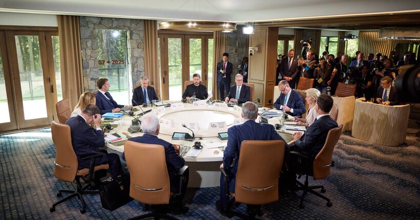 Головне з виступу Зеленського на саміті G7: масована атака рф, загроза з боку Ірану та КНДР, потреба в ППО й санкціях