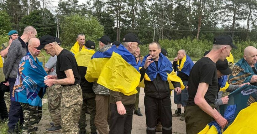 Відбувся новий обмін полоненими - Україна повернула воїнів Нацгвардії, ДПСУ та ЗСУ (фото)