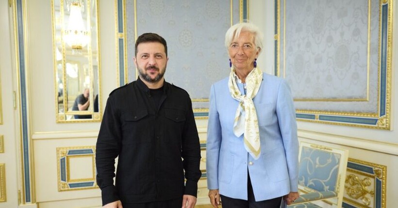 Зеленський провів зустріч із президенткою Європейського центрального банку: про що домовились
