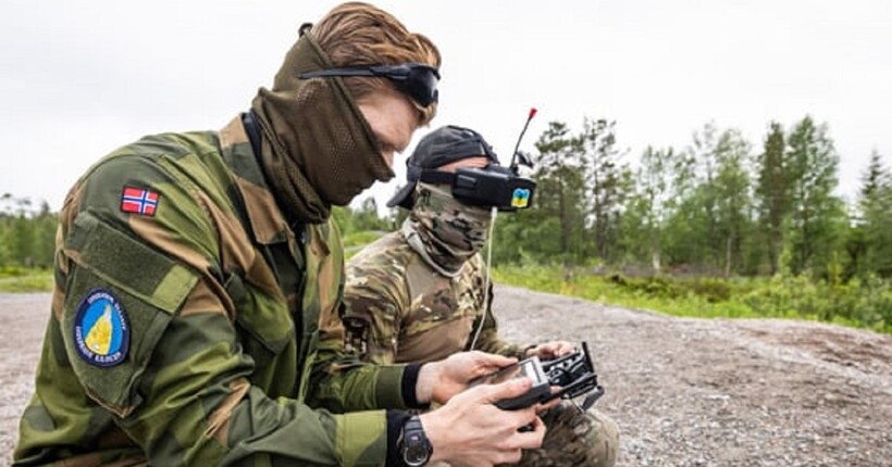 Норвегія та Україна проводять спільні навчання операторів дронів