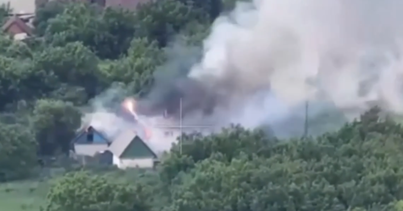 На Північно-Слобожанському напрямку прикордонники завдали нищівного удару по позиціях ворога (відео)