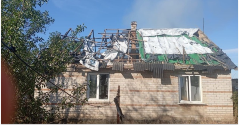 Російські військові атакували дроном село Дудчани на Херсонщині
