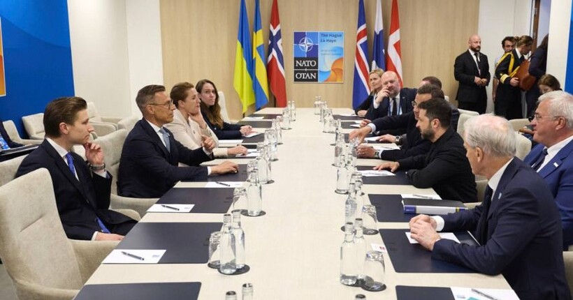 Зеленський у Гаазі зустрівся з лідерами Північної Європи: про що домовились