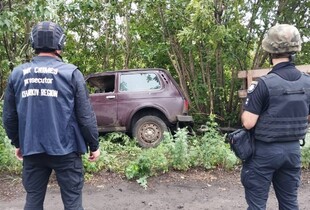 На Харківщині ворожий дрон атакував авто - є загиблий та поранений