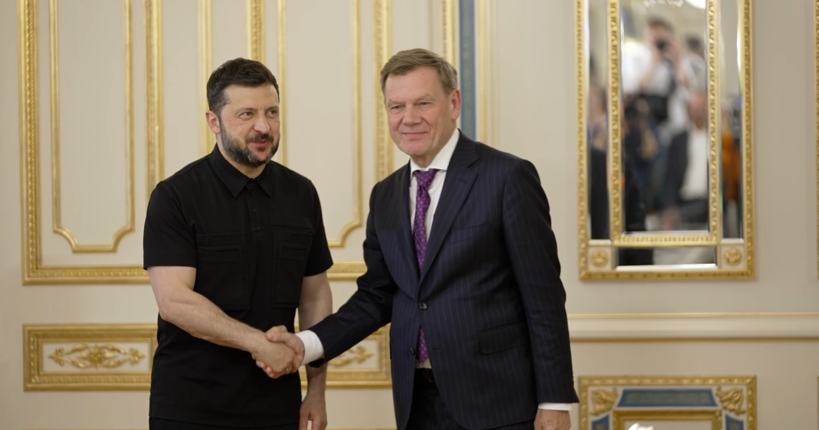 Зеленський провів зустріч із очільником МЗС Німеччини та керівниками німецьких оборонних компаній