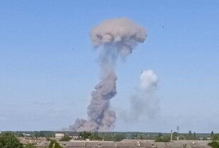 Біля Житомира стався вибух на АЗС (відео)