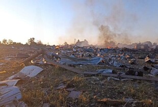 Потужні вибухи біля Житомира: знищені підприємства, пошкоджені будинки й знеструмлені сотні осель