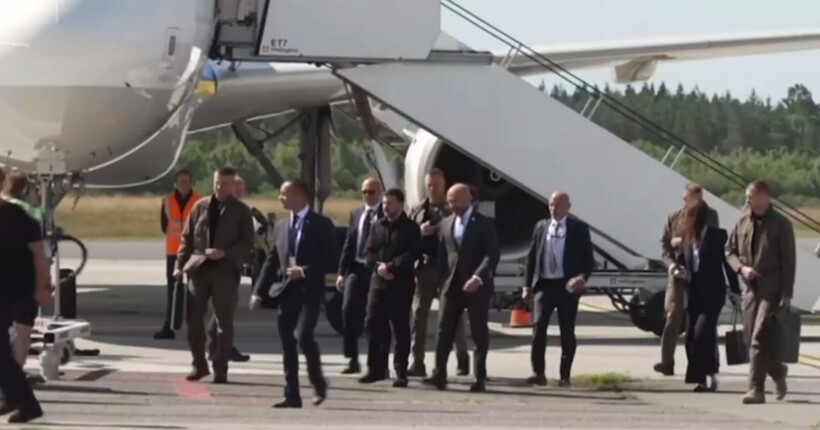 Зеленський прибув до Данії на церемонію відкриття головування країни в Раді ЄС