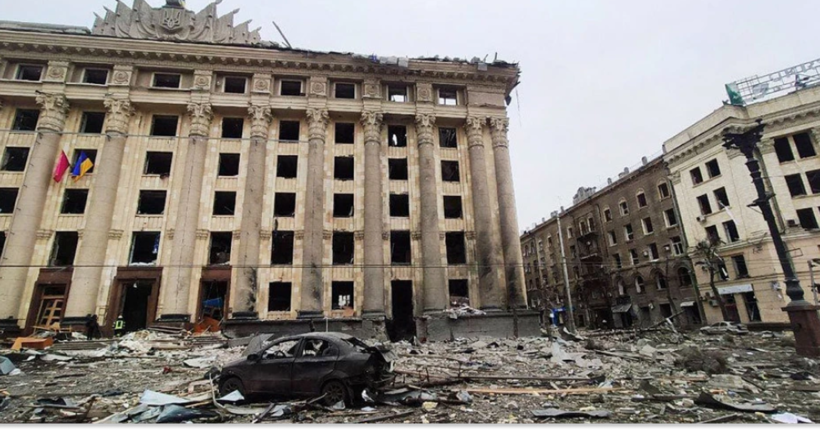 Попередні збитки від російських атак по Харкову оцінюють у 10 мільярдів євро