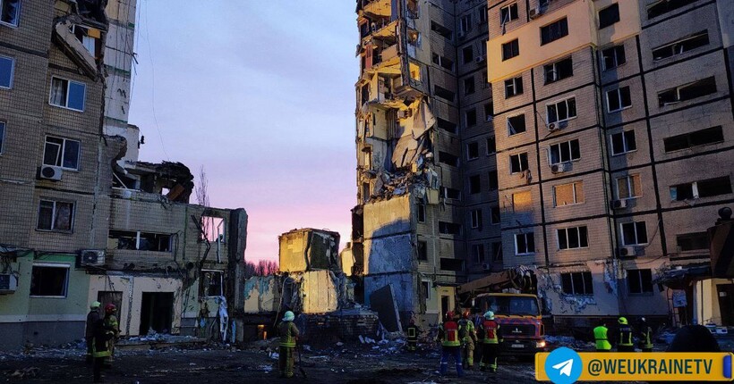 Після удару росіян по будинку у Дніпрі зниклими безвісти досі лишаються 9 людей