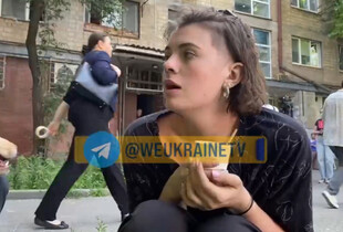 Атака на Київ: жінка, в будинок якої поцілили росіяни, розповіла про наслідки удару (відео)