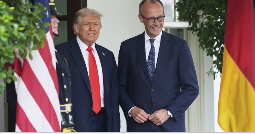 Трамп та канцлер Німеччини обговорили посилення протиповітряної оборони України