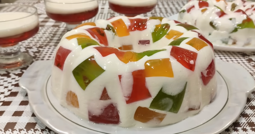 Як приготувати холодний сирник з желе — рецепт 
