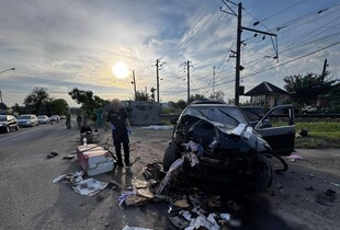На Закарпатті п’янка водійка на BMW влетіла у блокпост: загинув військовослужбовець ДПСУ