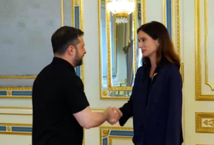 Зеленський зустрівся з президенткою Національної Ради Швейцарії 