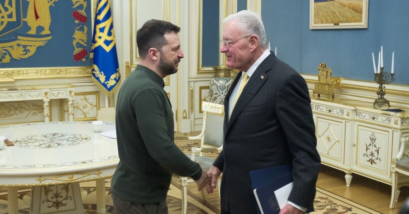 У Римі стартувала зустріч Зеленського з Кітом Келлогом