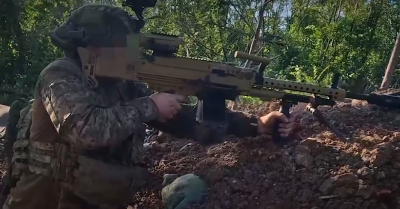 Розвідники “Black Winter Group” показали ексклюзивні кадри бойової операції на Лиманському напрямку (відео)