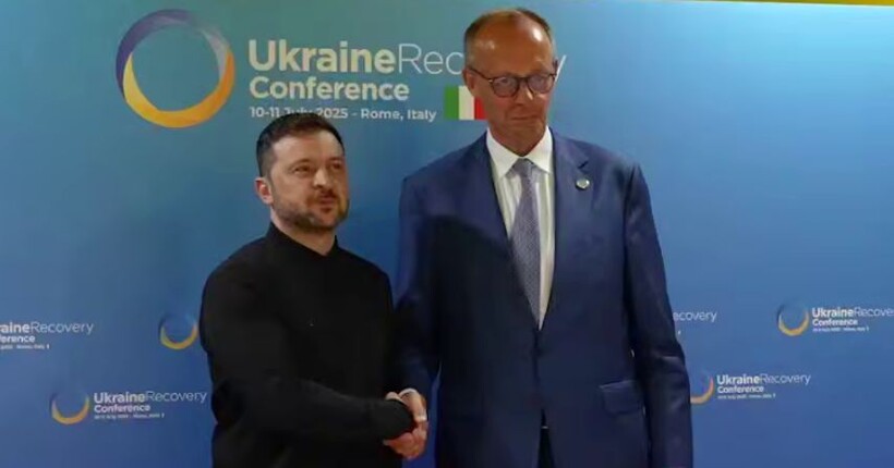 Зеленський зустрівся з Мерцом: деталі зустрічі