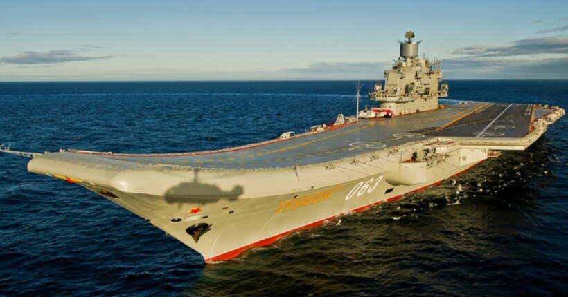 Єдиний російський авіаносець 
