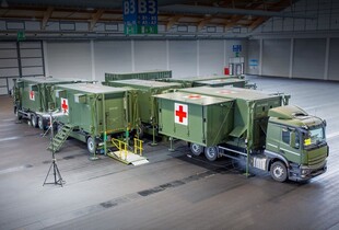 Rheinmetall передав Україні ще одну мобільну медстанцію