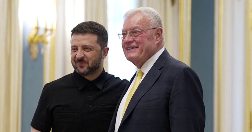 Зеленський зустрівся з Келлогом: про що говорили