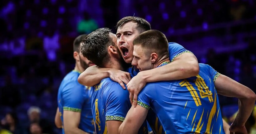 Україна вирвала перемогу у Нідерландів в Лізі націй з волейболу