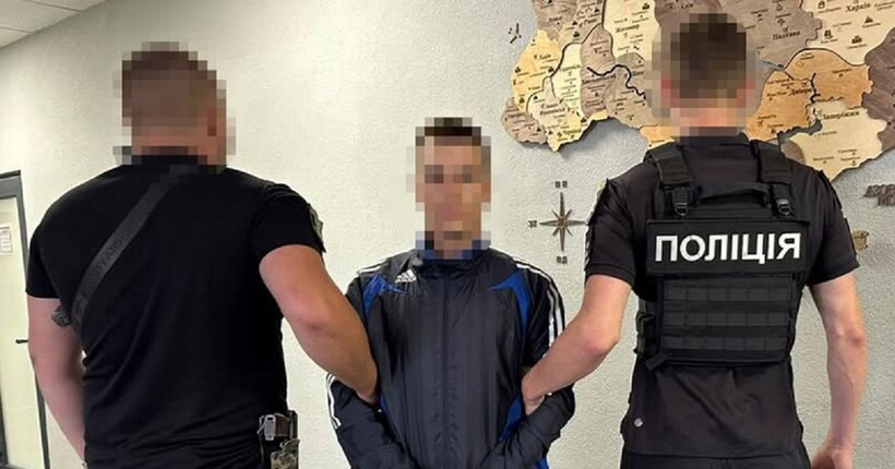СБУ затримала зловмисника, що підпалив храм та залишив провокативний напис
