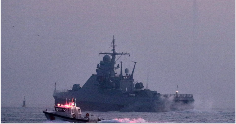 росія розпочала військово-морські навчання 
