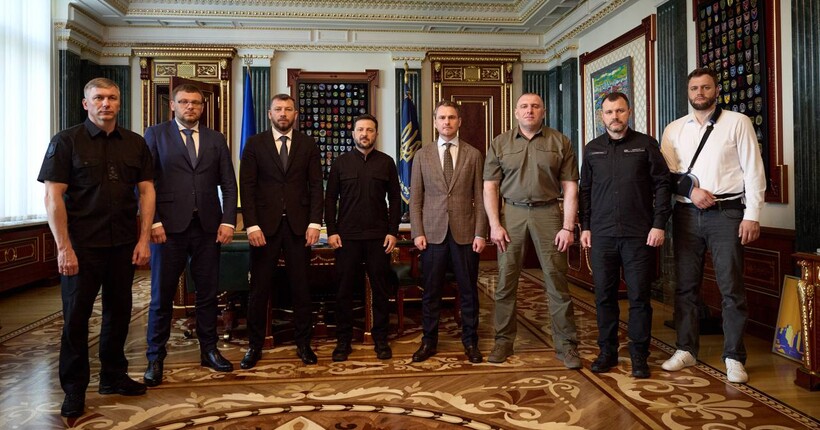 Зеленський провів зустріч з керівниками правоохоронних, антикорупційних органів та генпрокурором