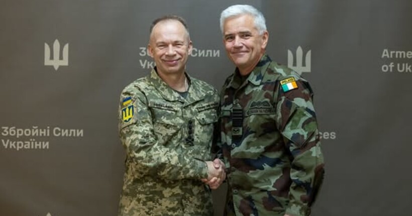 Сирський зустрівся з головою Військового комітету ЄС: про що поговорили