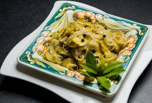 Кабачки по-корейськи на зиму — пікантна закуска
