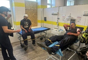 Росіяни атакували пожежну машину в Костянтинівці під час евакуації: є поранені