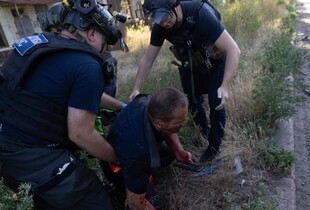 Росіяни поранили четверо рятувальників під час атак у Костянтинівці та Херсоні