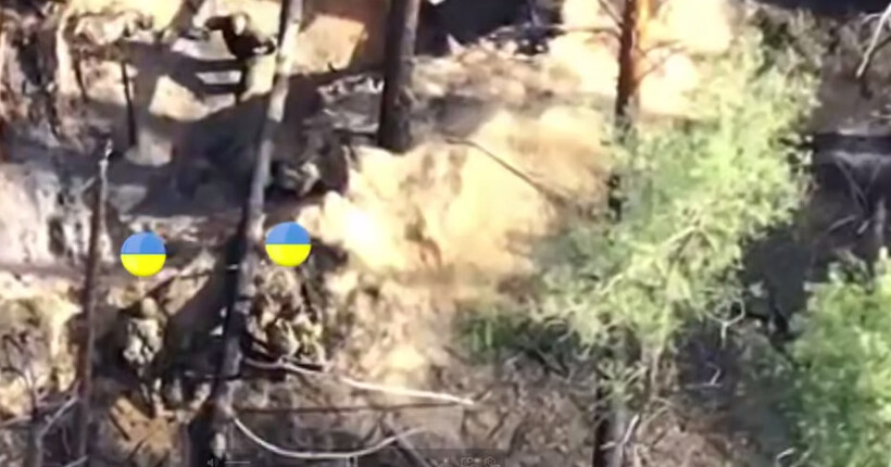 Сили оборони взяли у полон штурмову групу рф біля Торського після бою з гранатами (відео)