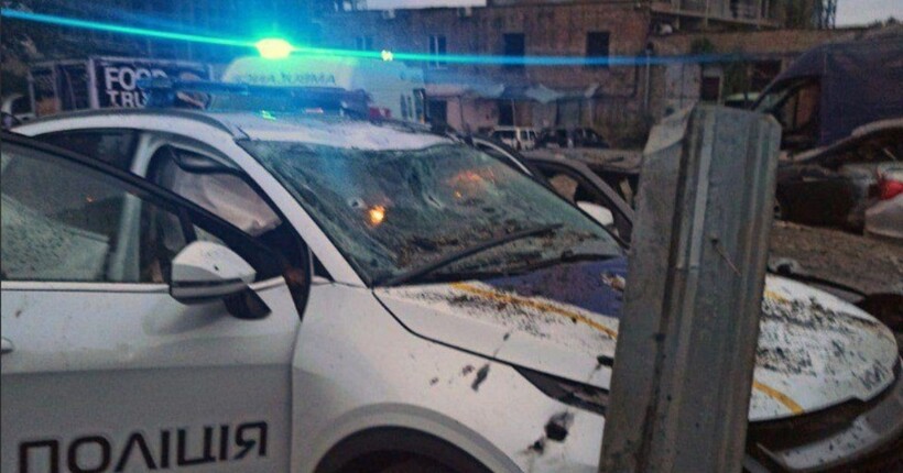 Серед поранених у Києві троє поліцейських, які їхали на виклик