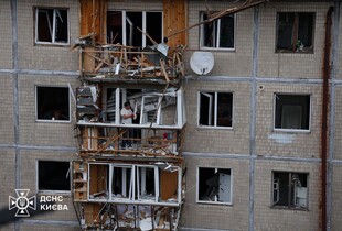 Удар був дуже-дуже сильний - киянка розповіла про нічну атаку на Шевченківський район