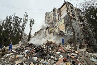 Удар по Києву: з’явилися кадри перших хвилин після атаки